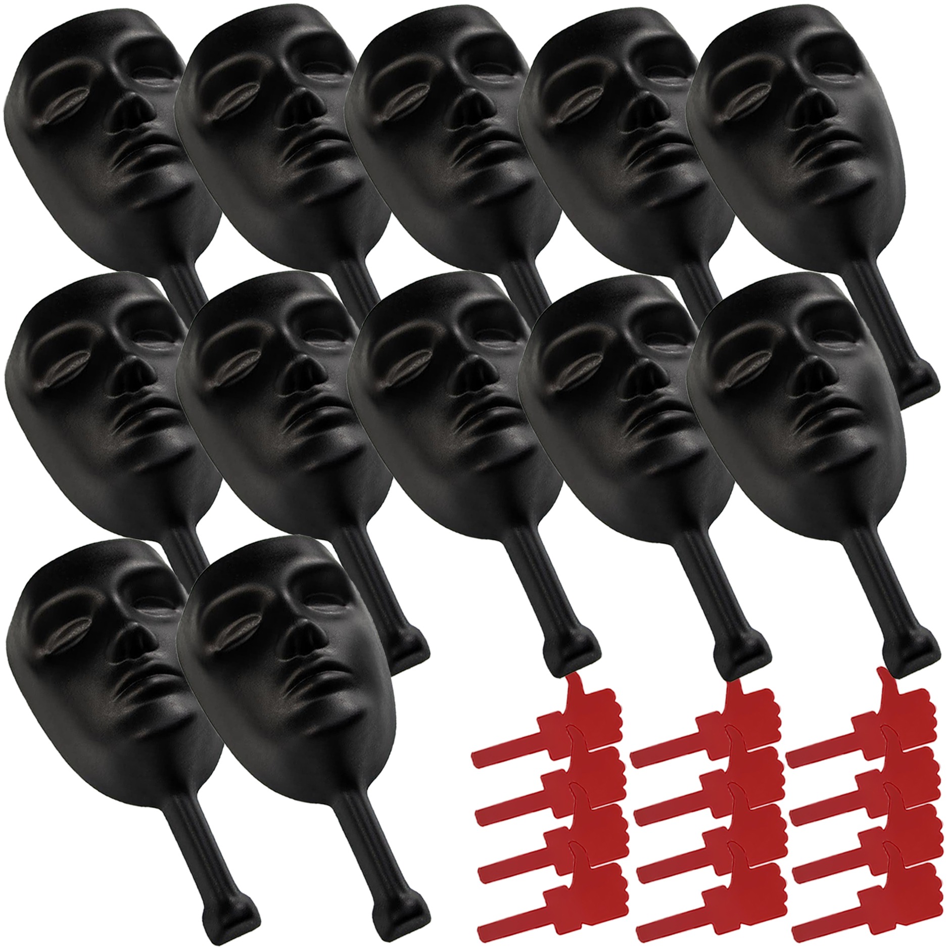 ماسک مافیا اشرافی 12عددی بهمراه نشان لایک