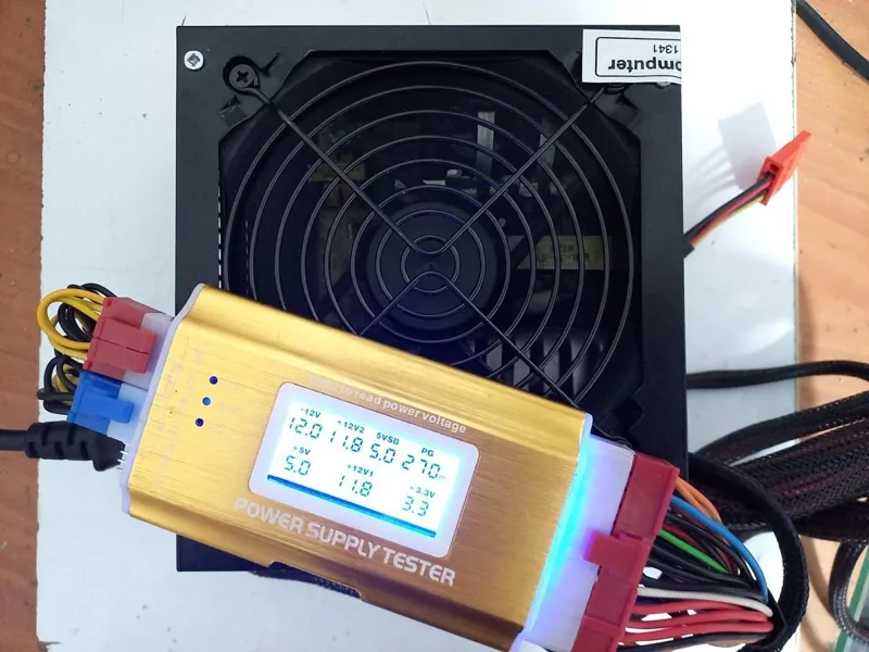 پاور RED Sniper 300WATT فن بزرگ 24 پین پلمب