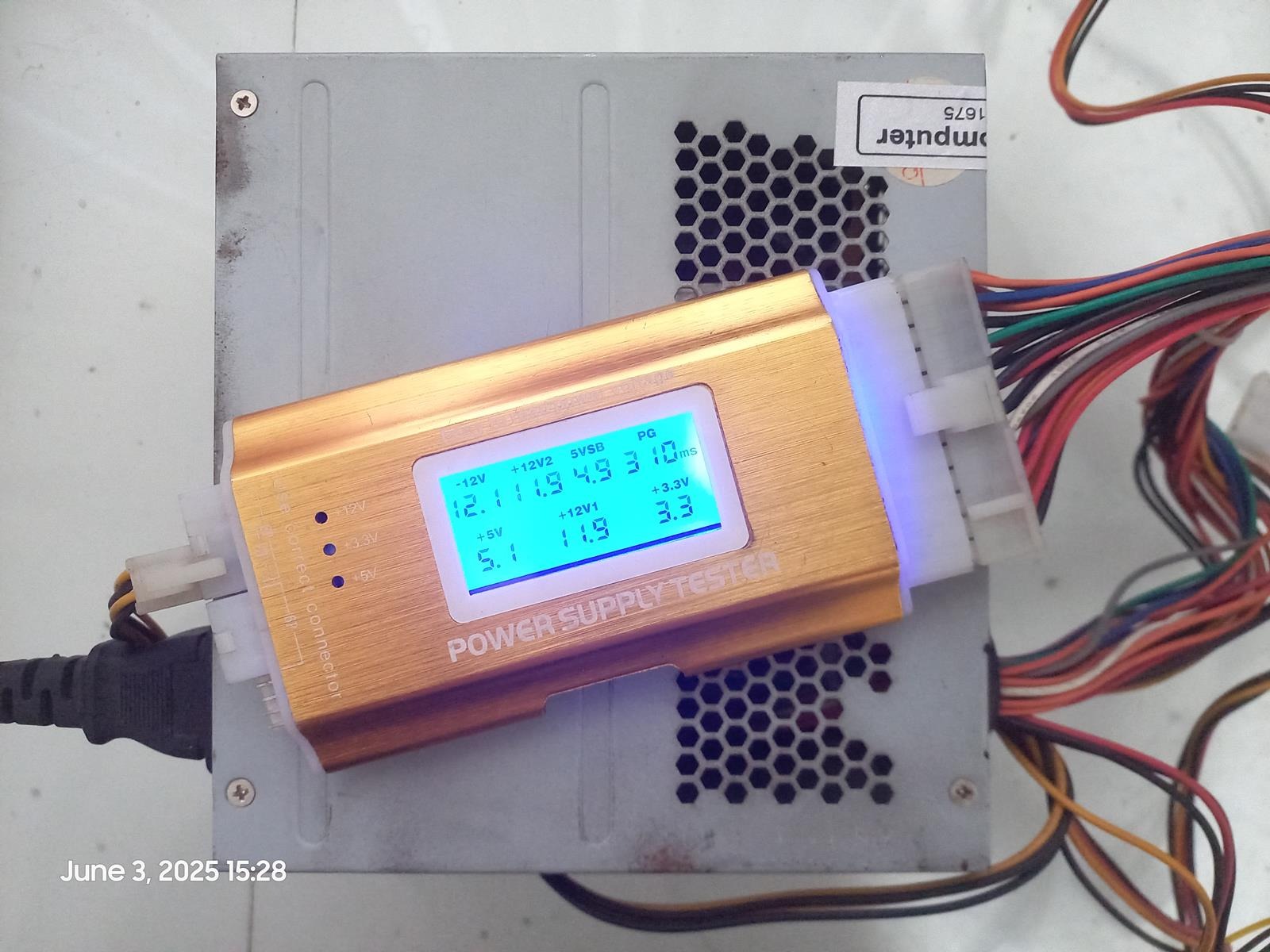 پاور Elegance P4-450W فن کوچک 24 پین