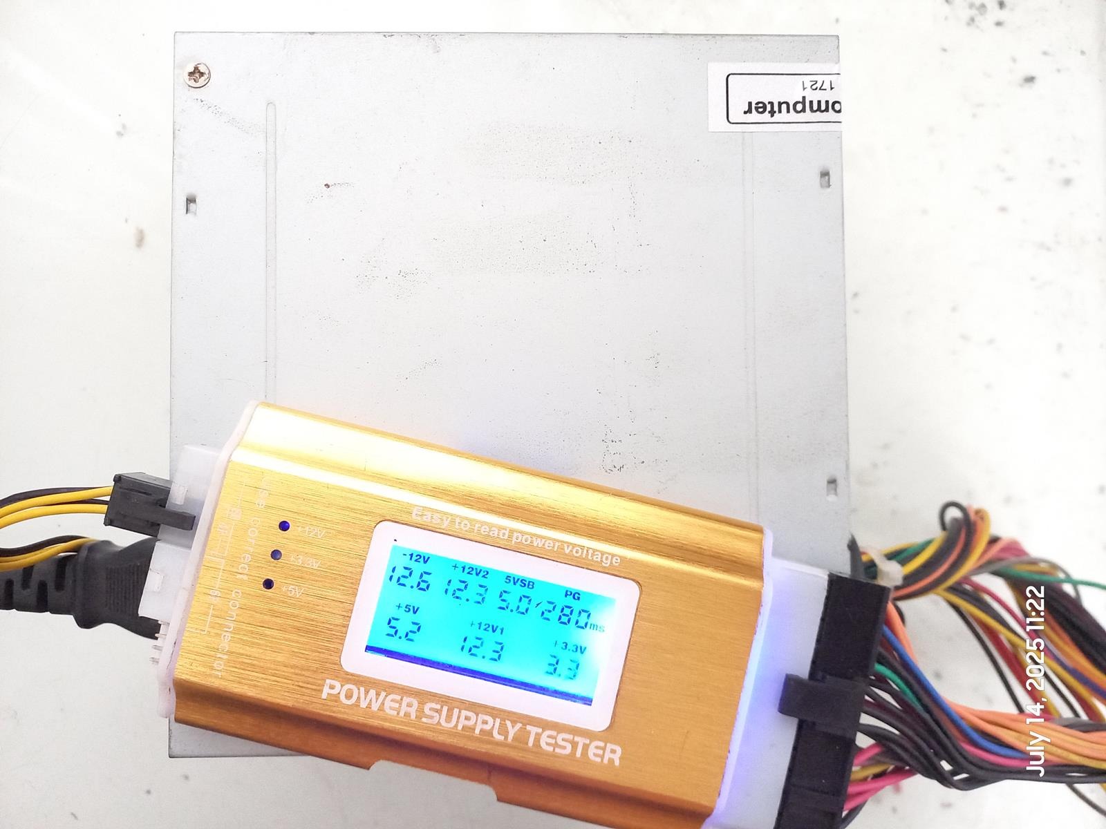 پاور Logic 500V-F8 فن کوچک 24 پین