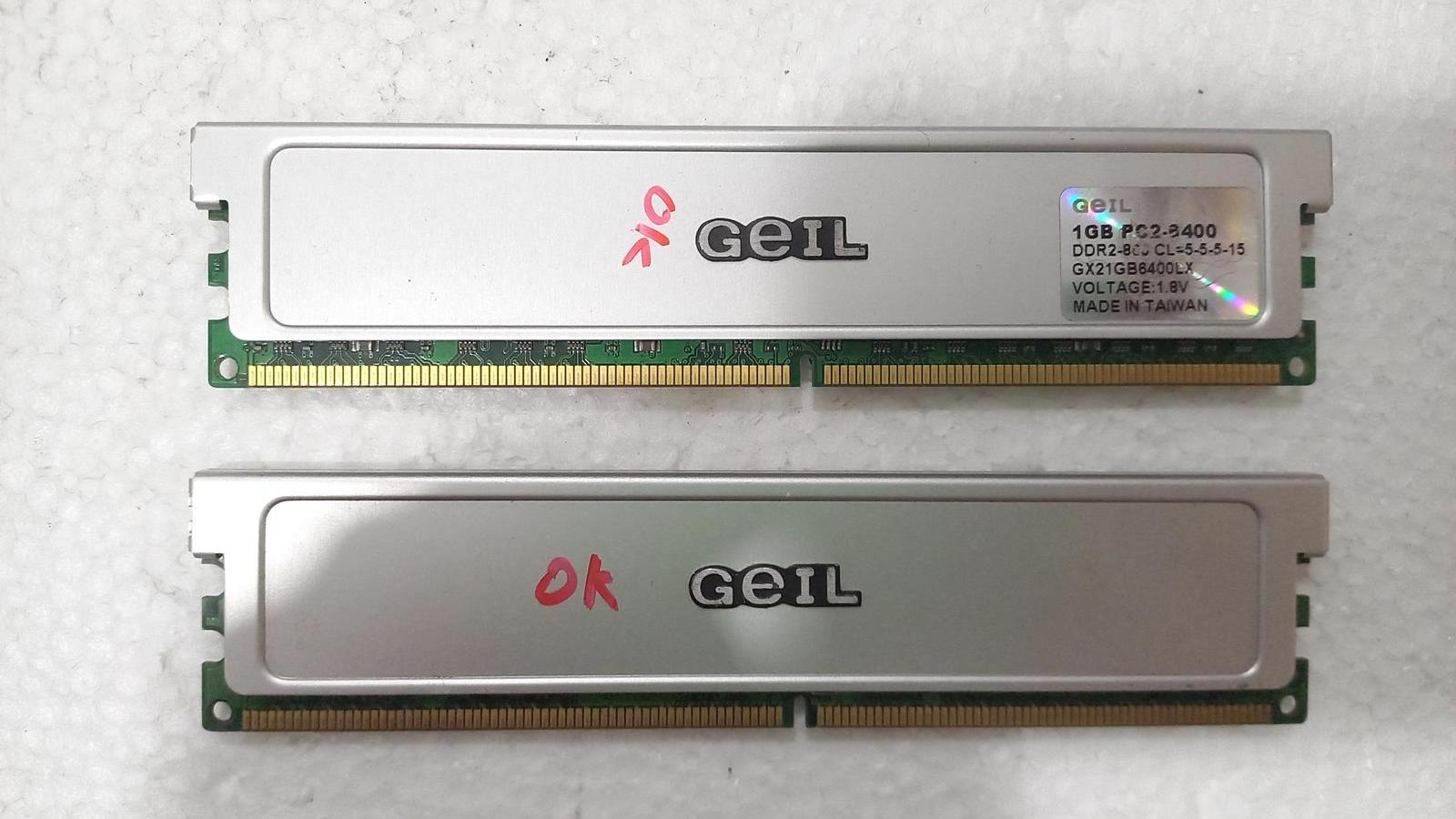 رم Geil DDR2 ظرفیت 1GB باس 800