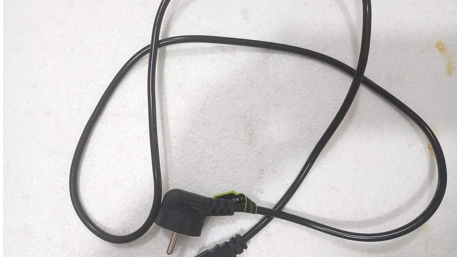 کابل برق دو شاخه لپ تاپ 150CM