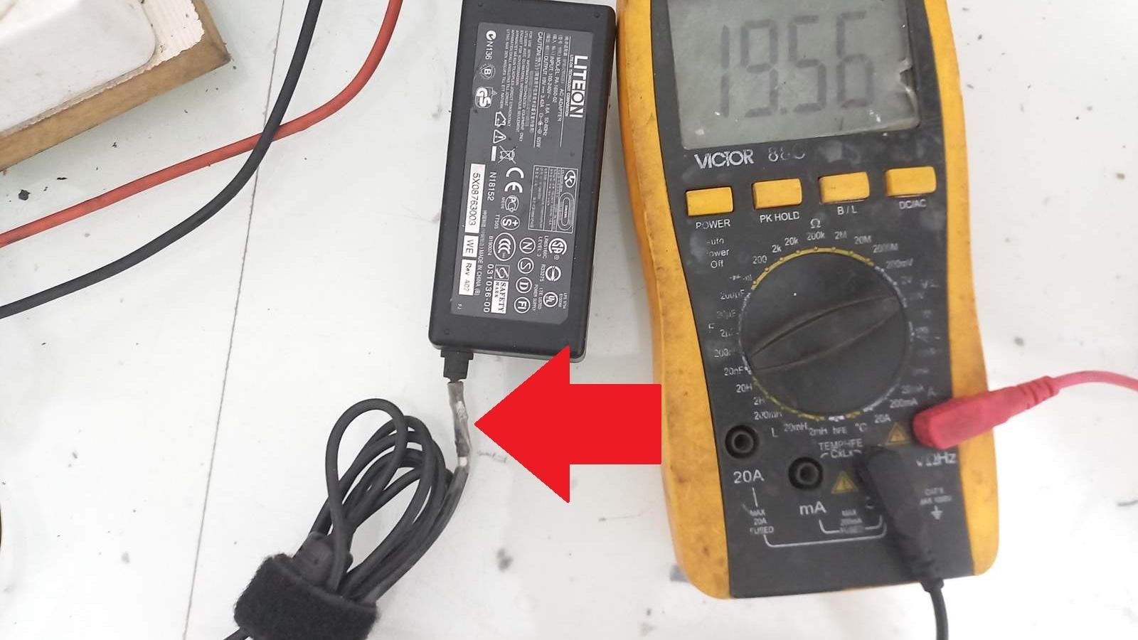 شارژر لپ تاپ ایسوس 19 ولت 3.42 آمپر ساخت لایتون