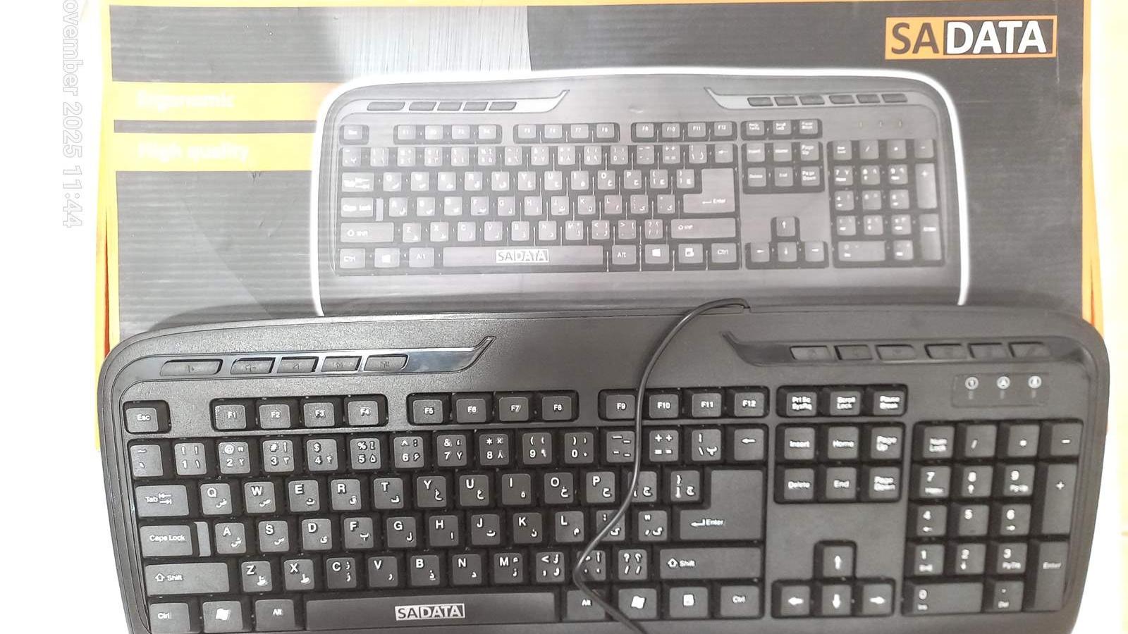 کیبورد SADATA SK-1500 پورت USB