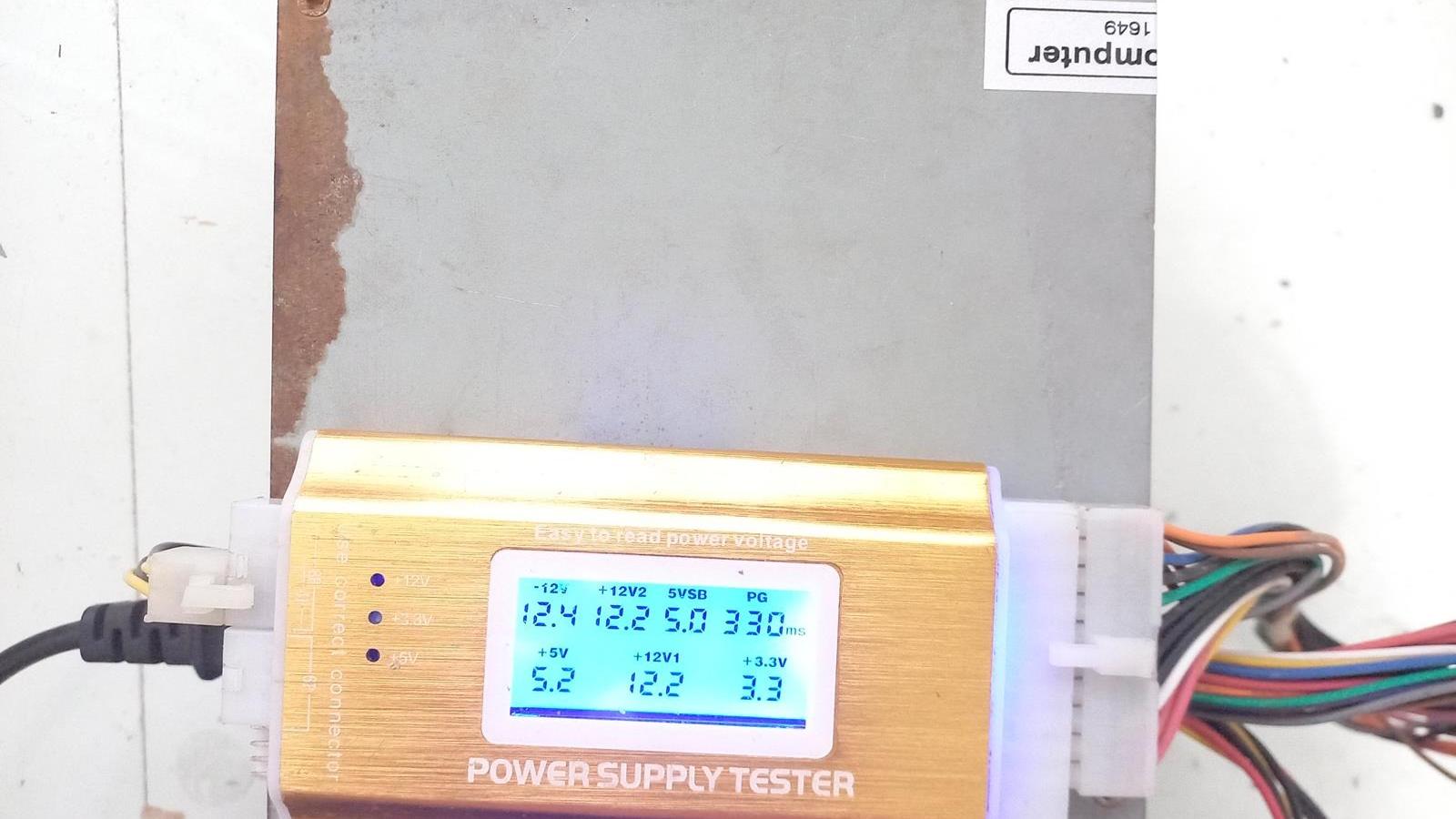 پاور بدون برچسب فن کوچک 20 پین