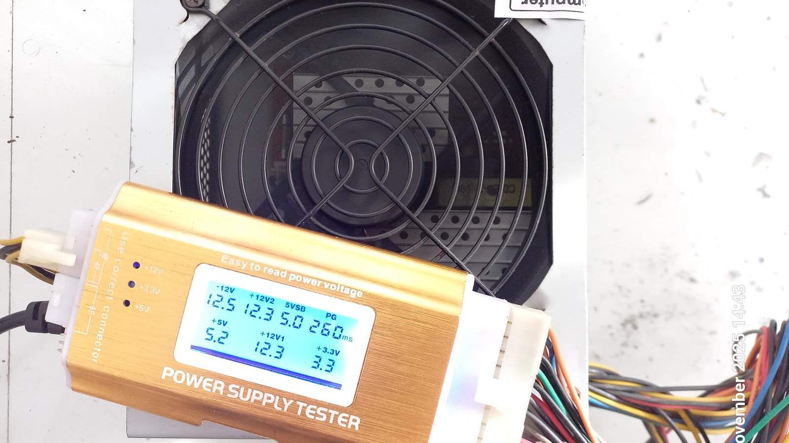 پاور Cooler Max P4-900 فن بزرگ 24 پین