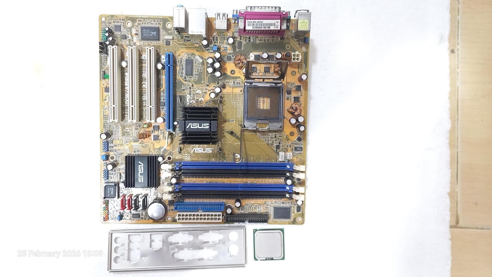 باندل Asus P5GV-MX وسی پی یو Celeron 346