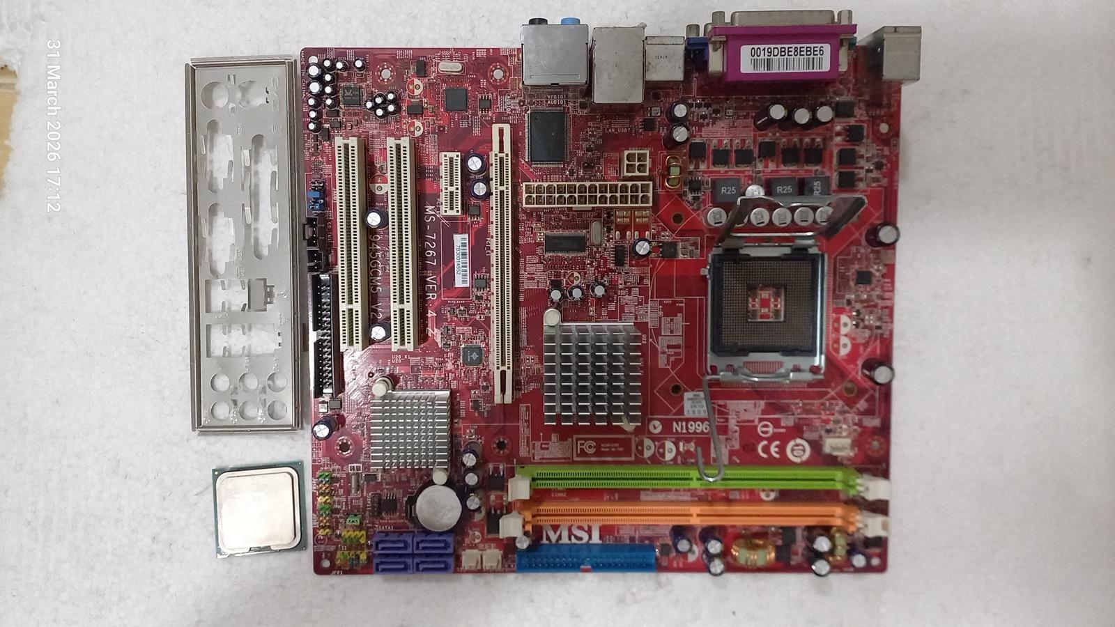 باندل MSI 945GCM5 V2 وسی پی یو Celeron 430