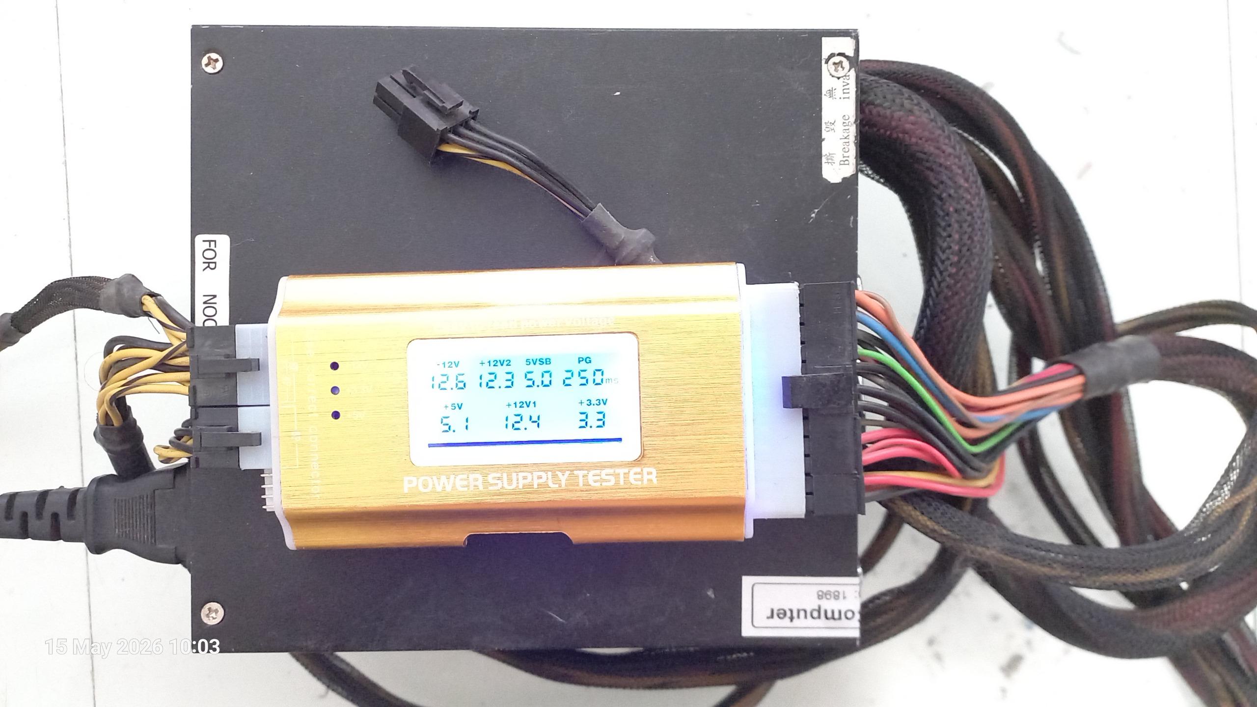 پاور Green GP580B فن دوبل 24 پین2 عدد 6 پین گرافیک