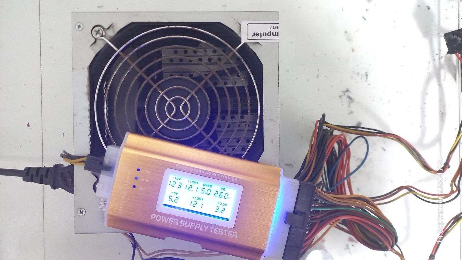 پاور Vistac ATX1500W فن بزرگ 24 پین