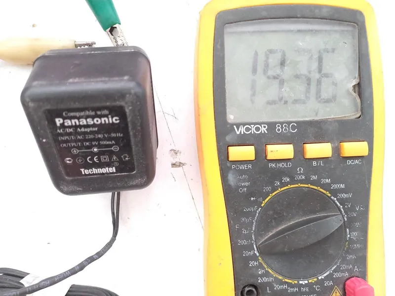 آداپتور 15 ولت 500 میلی آمپر ترانسی پاناسونیک