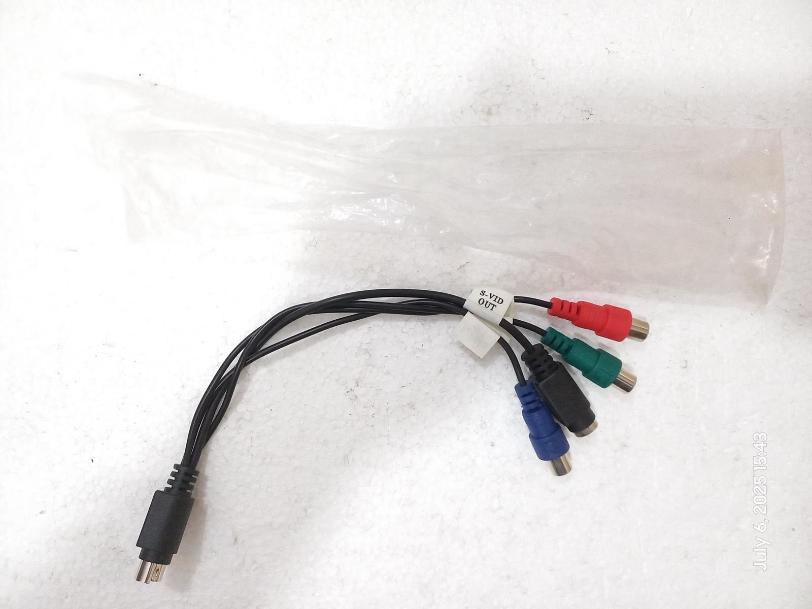 کابل تبدیل S-video به Component مادگی 24cm