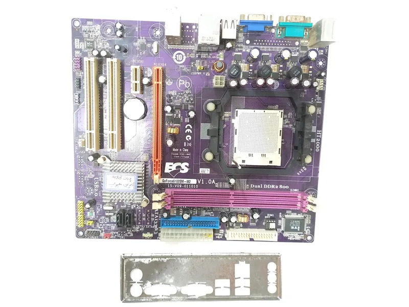 مادربرد الایت Geforce6100SM-M2 سوکت AM2 رم DDR2
