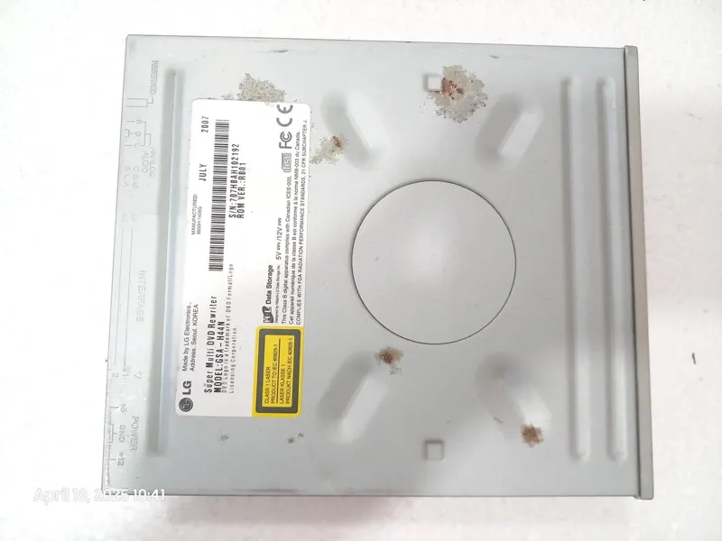 دی وی دی رایتر LG GSA-H44N پورت IDE نقره ای