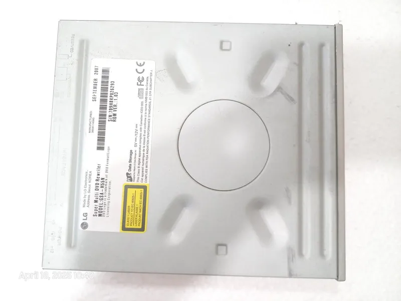 دی وی دی رایتر LG GSA-H55N پورت IDE نقره ای