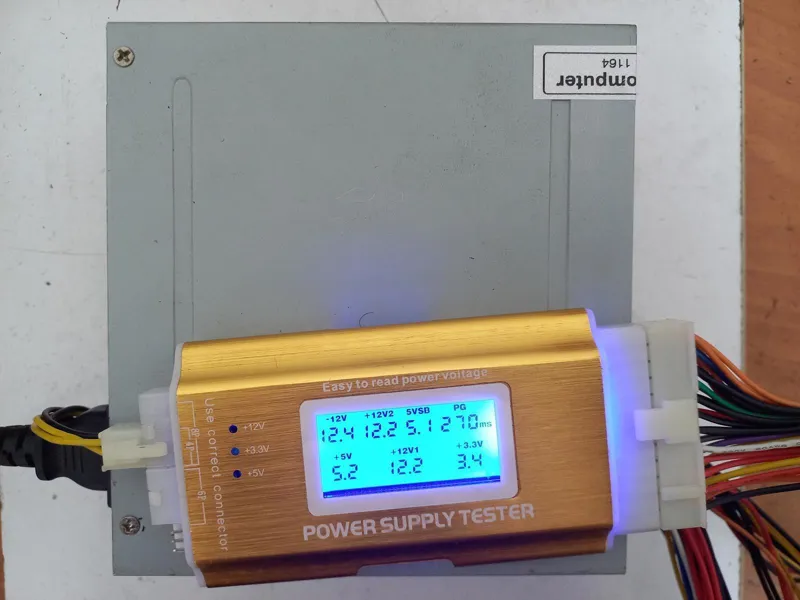 پاور Rhombus 600W فن کوچک 24 پین