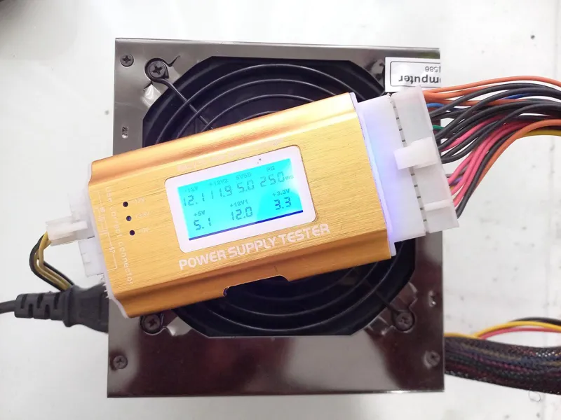 پاور GLT ATX350WATT فن بزرگ 24 پین