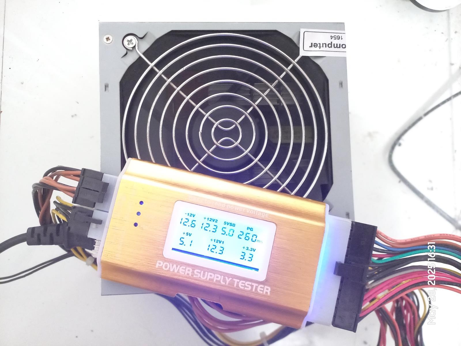 پاور AcBel HB9032 فن بزرگ 24 پین دارای 8پین گرافیک