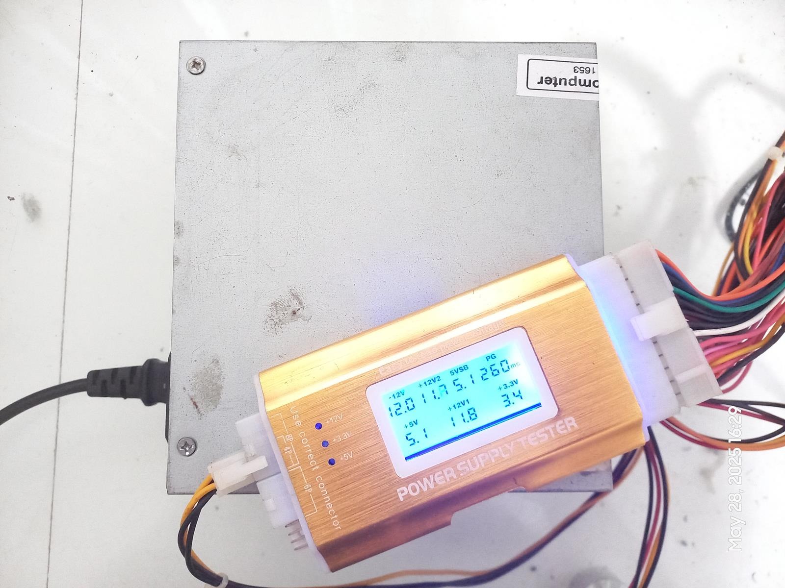 پاور TSCO ATX500 فن کوچک 24 پین