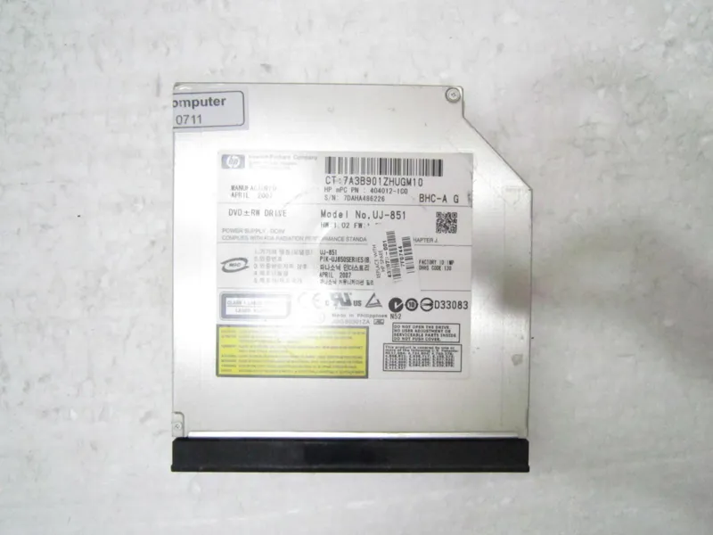 دی وی دی رایتر HP UJ-851 پورت IDE لپ تاپی