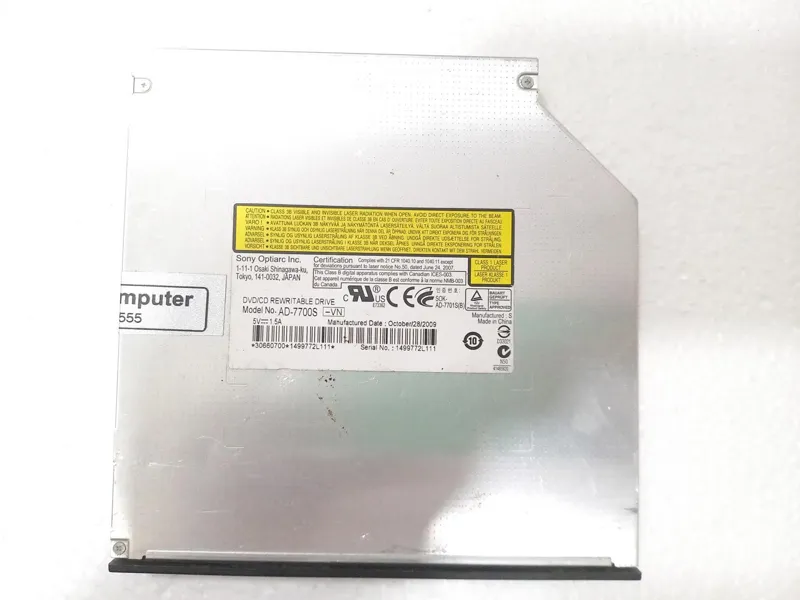 رایتر AD-7700S پورت ساتا لپ تاپی 12/5mm با پانل