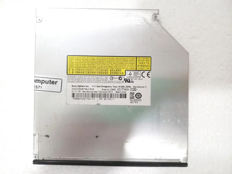 رایتر AD-7740H پورت ساتا لپ تاپی 12/5mm با پانل
