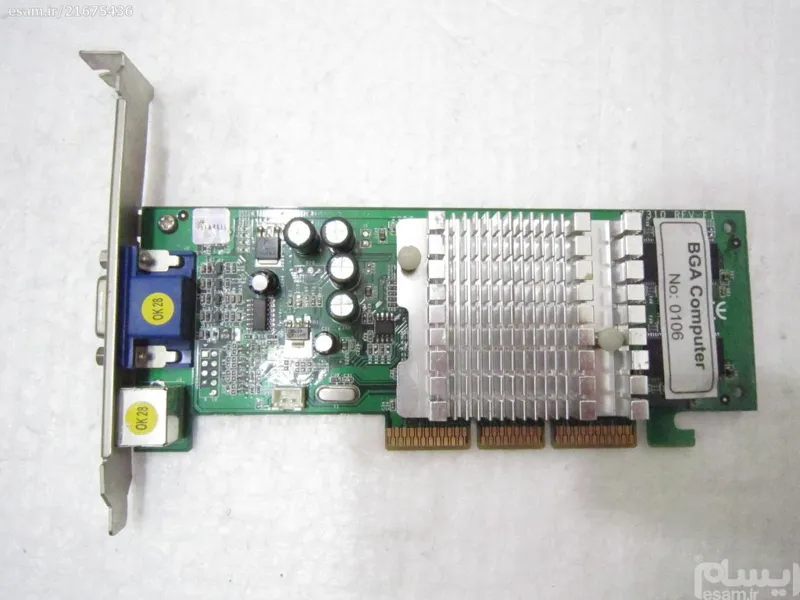گرافیک Geforce FX5200 اسلات AGP نصب در ویندوز 7
