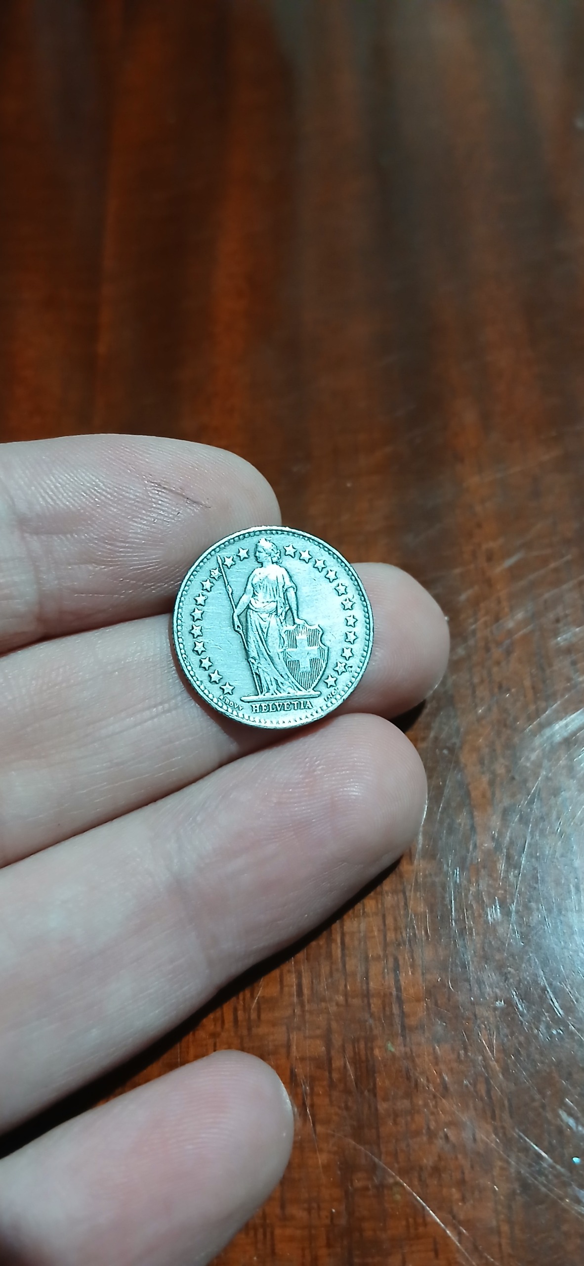 سکه نیم فرانک سویس  نقره