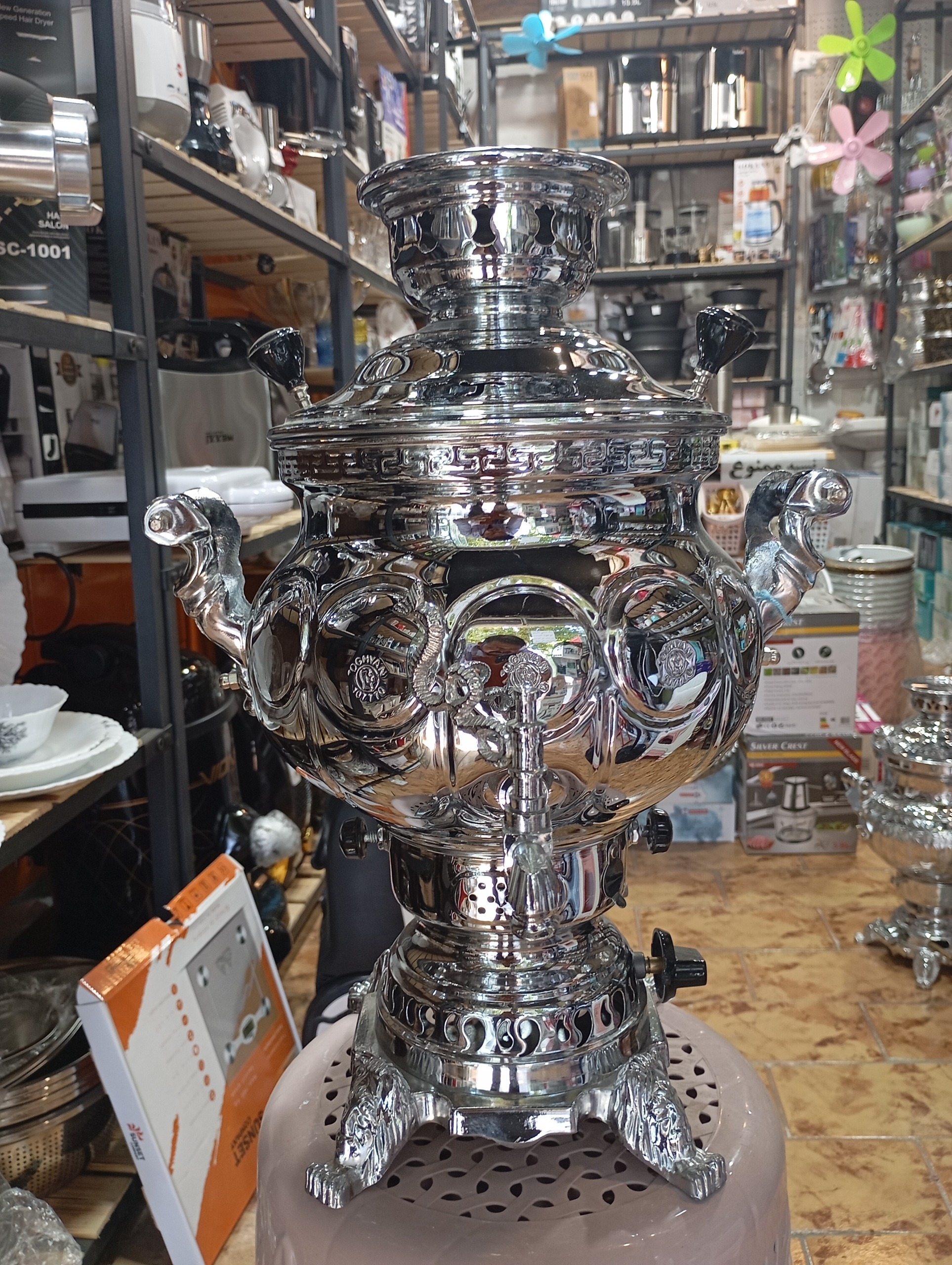 سماور تنوره دار طغیان