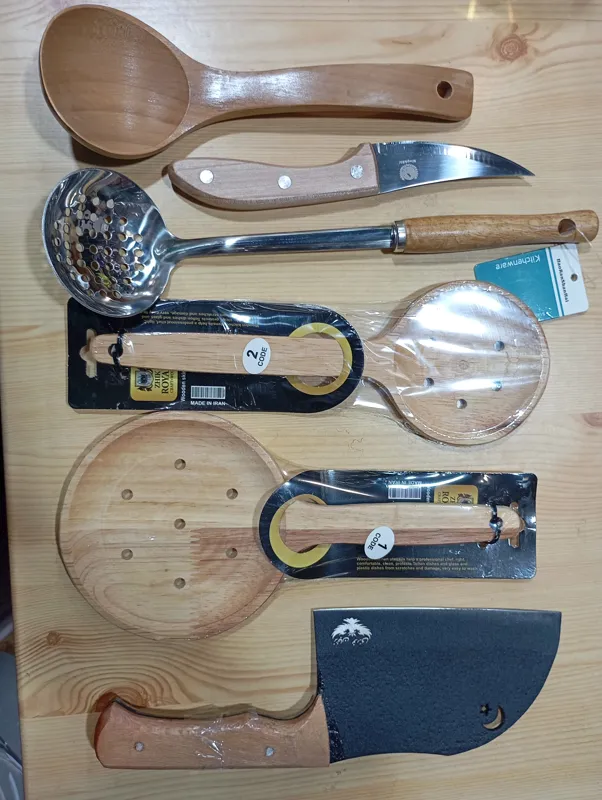 سرویس چند عددی کفگیر چاقو و ساطور