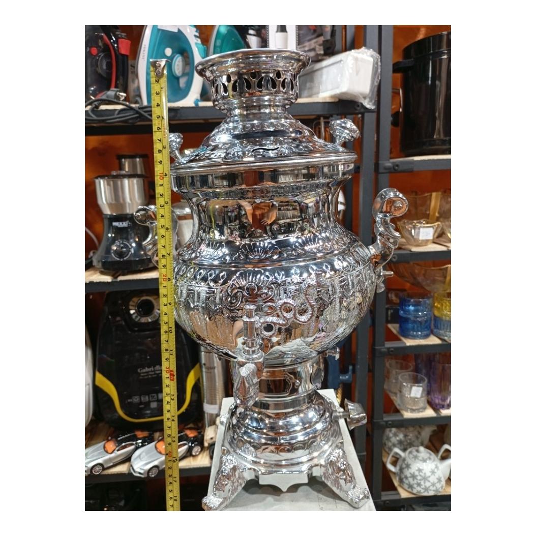 سماور استیل افسون تنوره دار
