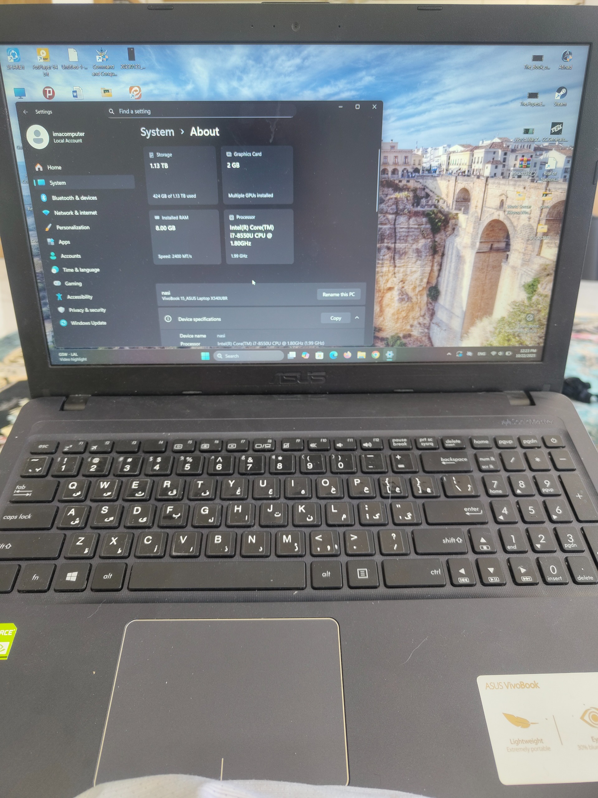 لپ تاپ ایسوس