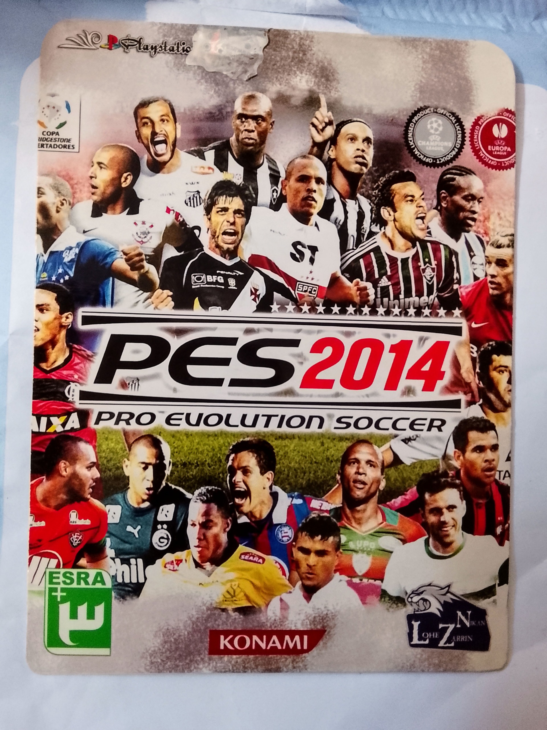 بازی کامپیوتری فوتبال PES2014«اورجینال-آکبند