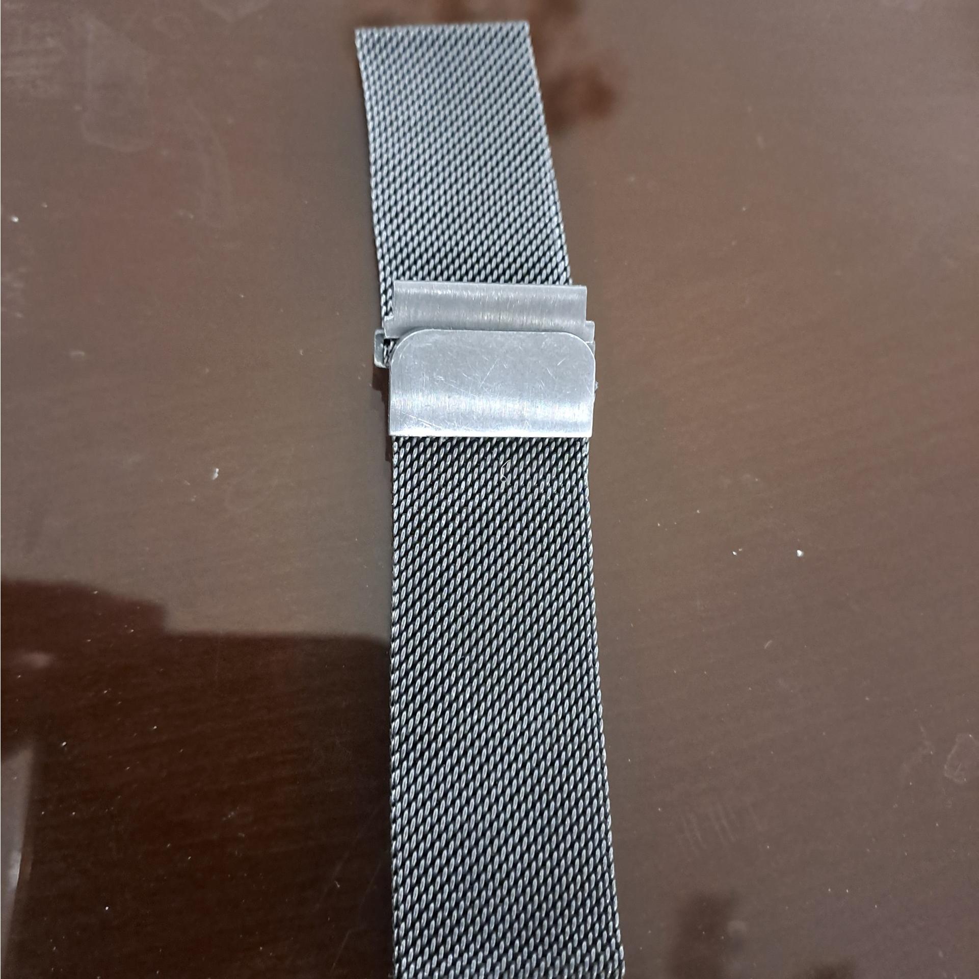 بند ساعت فلزی حصیری آهن ربا دار