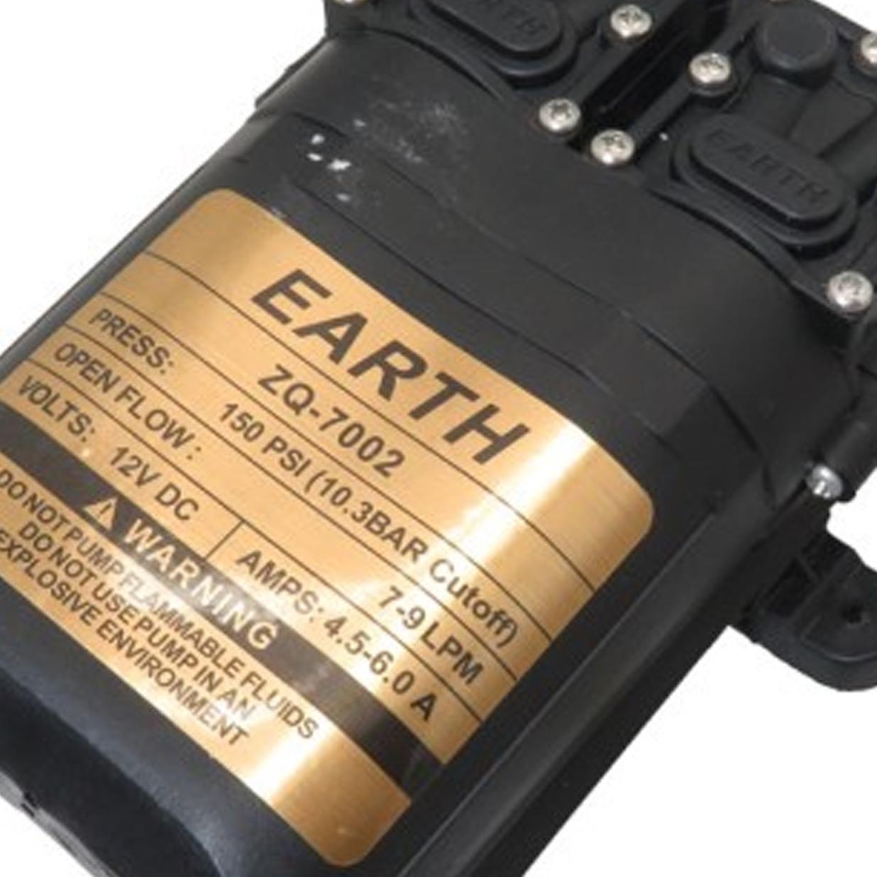 پمپ آب دیافراگمی دوبل 12 ولت