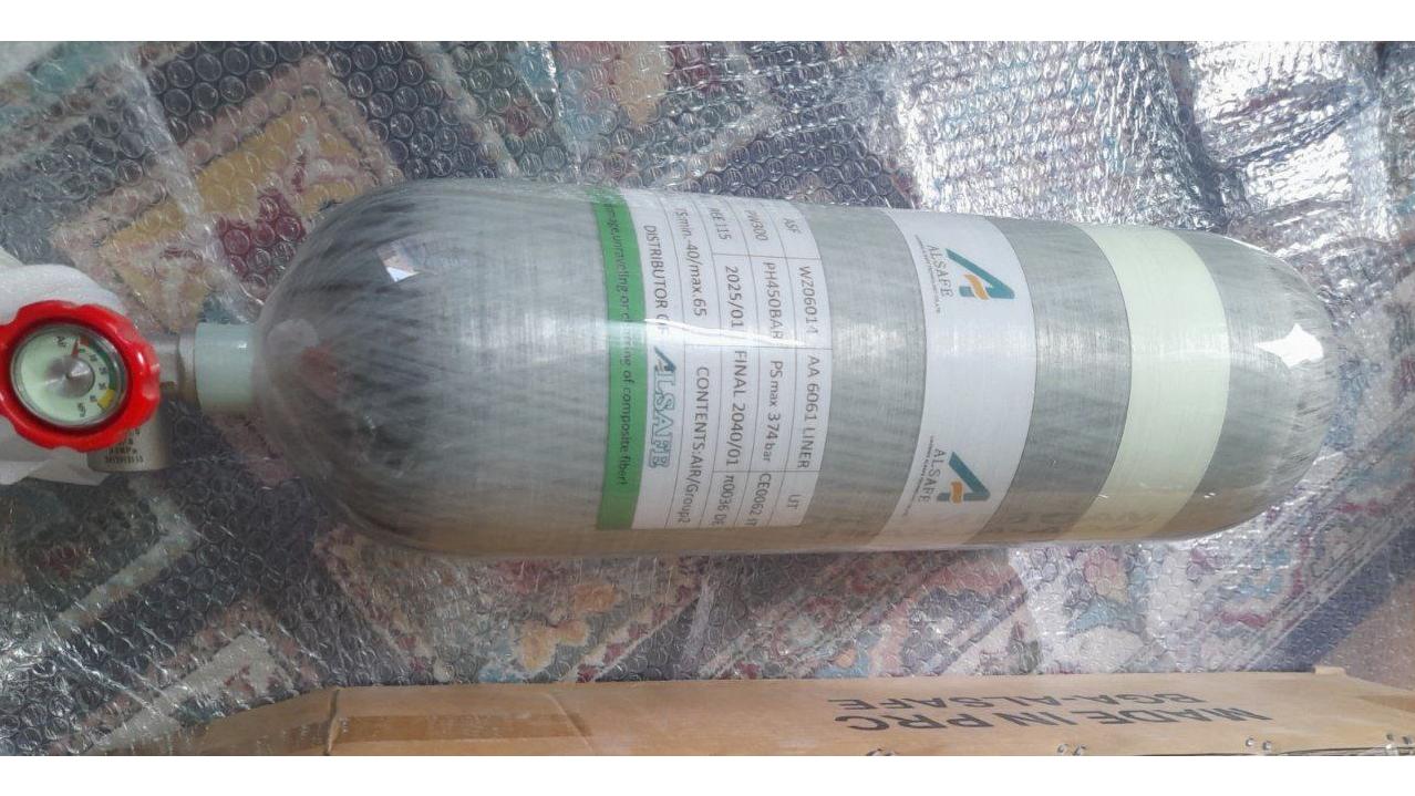 کپسول 6.8 لیتر مانومتر دار