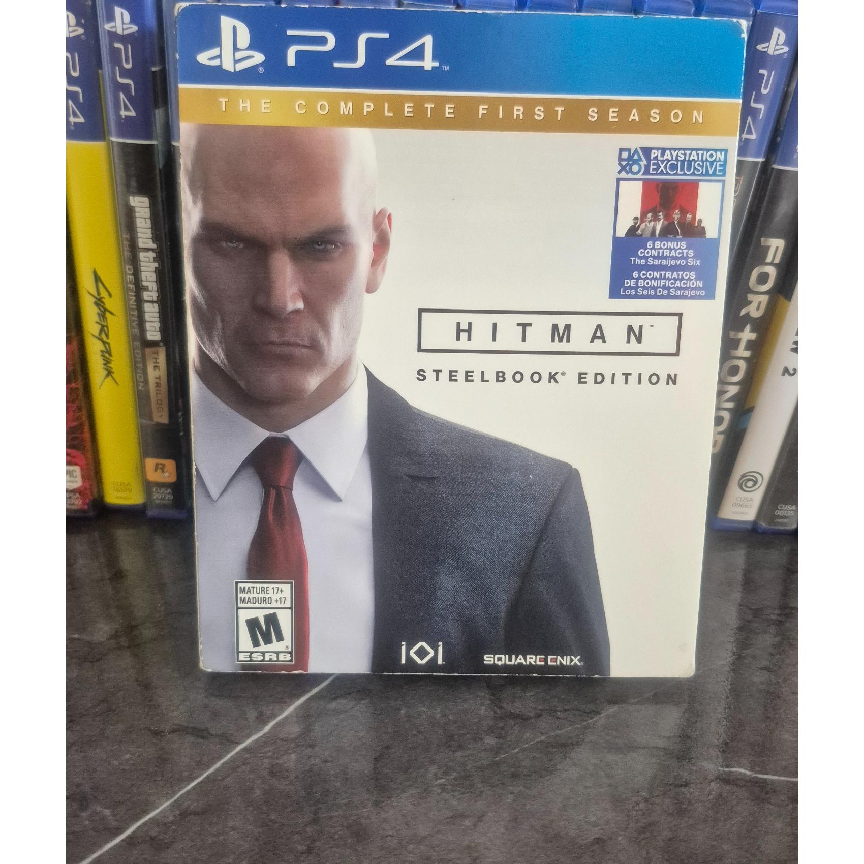 Hitman نسخه استیل بوک ps4 کارکرده