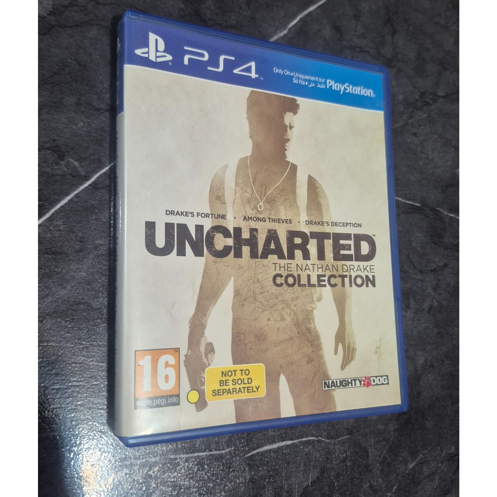 Uncharted collection نسخه ps4 کارکرده