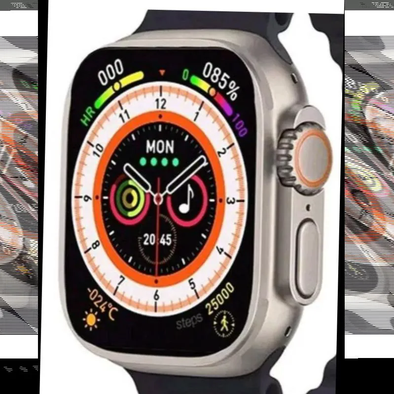 1عدد ساعت هوشمند OS8 اصلی قابل مکالمه وشماره گیری