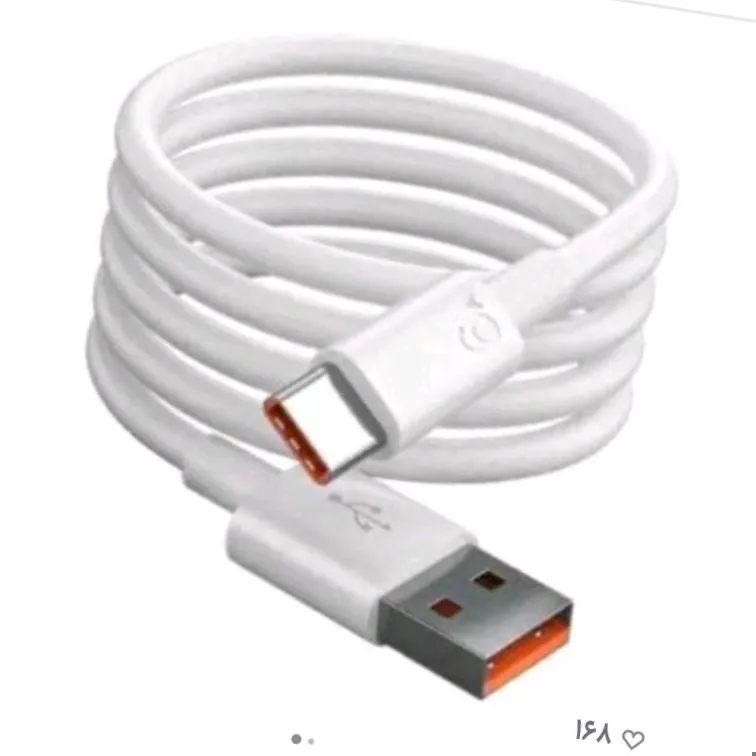 کابل شارژرتایپ سی فست شارژسریع تا6آمپرساپورت میکند