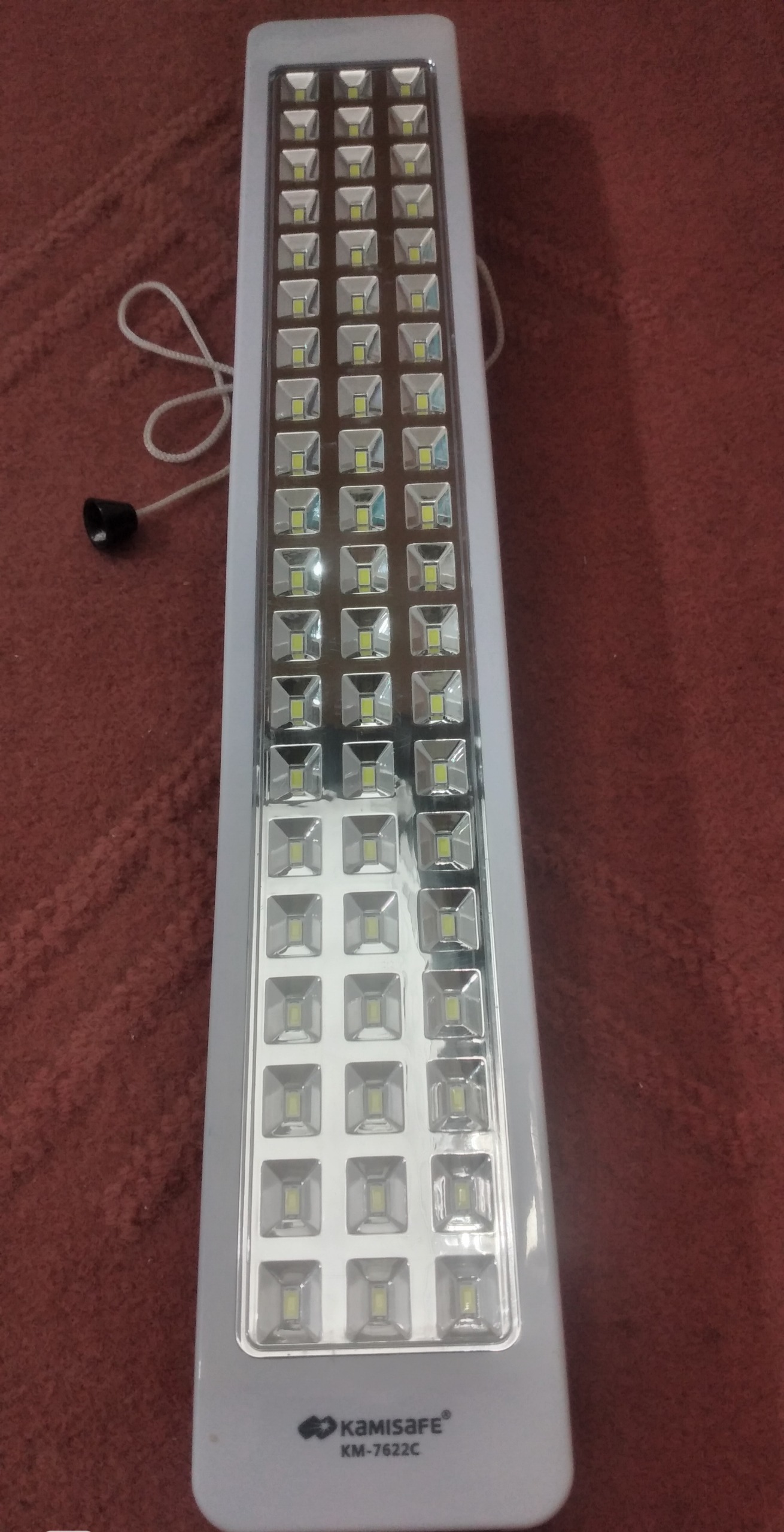 چراغ اضطراری کامی سیف KM-7622C بدون باتری