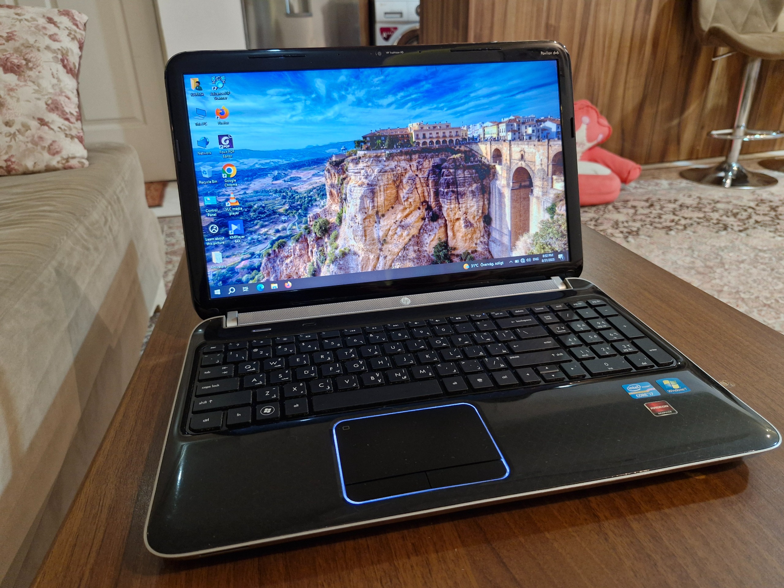 لپ تاپ HP i7