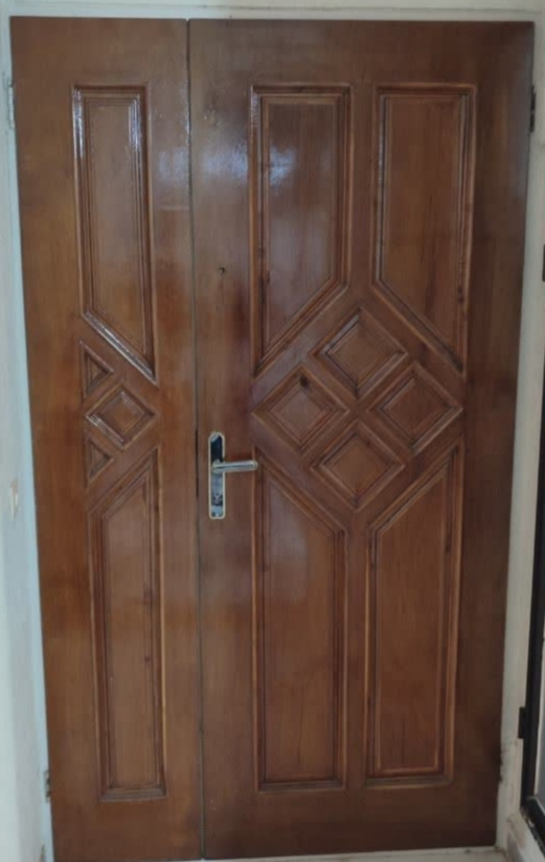 درب چوبی واحد
