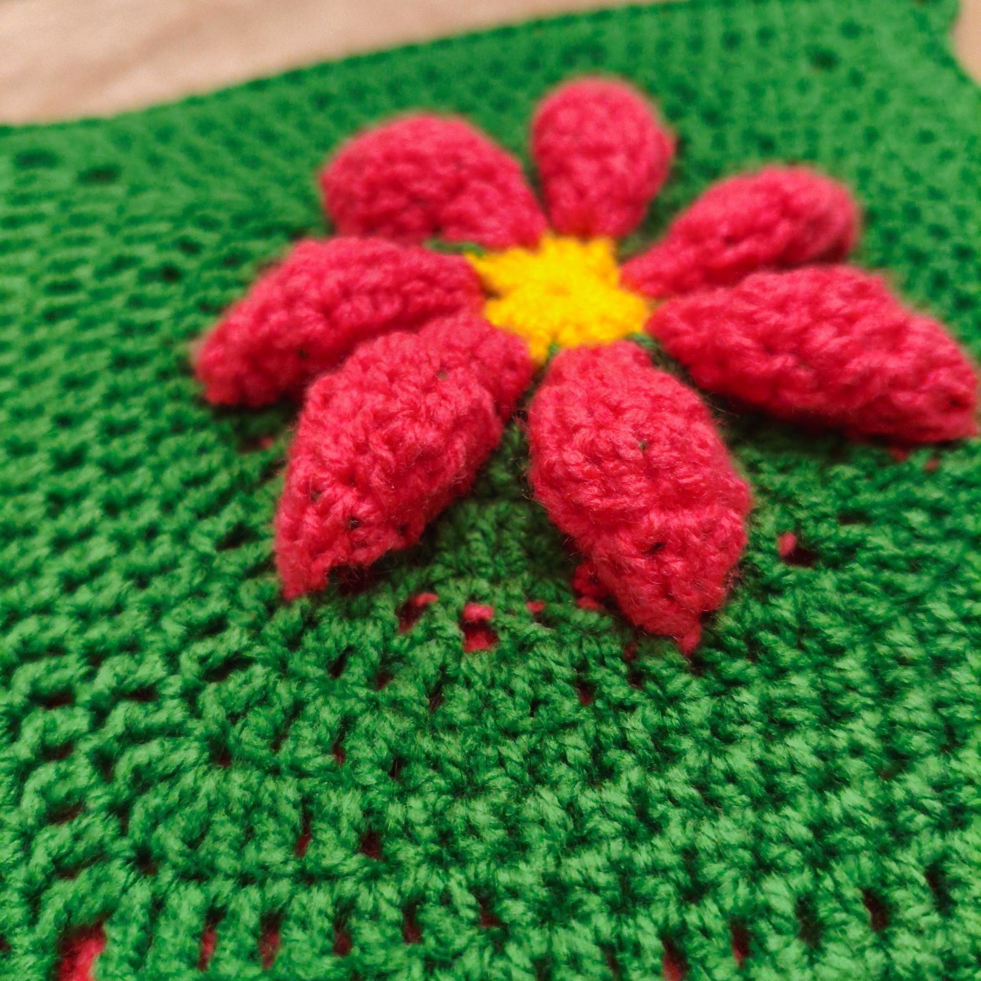 دستگیره آشپزخانه گل برجسته دستباف