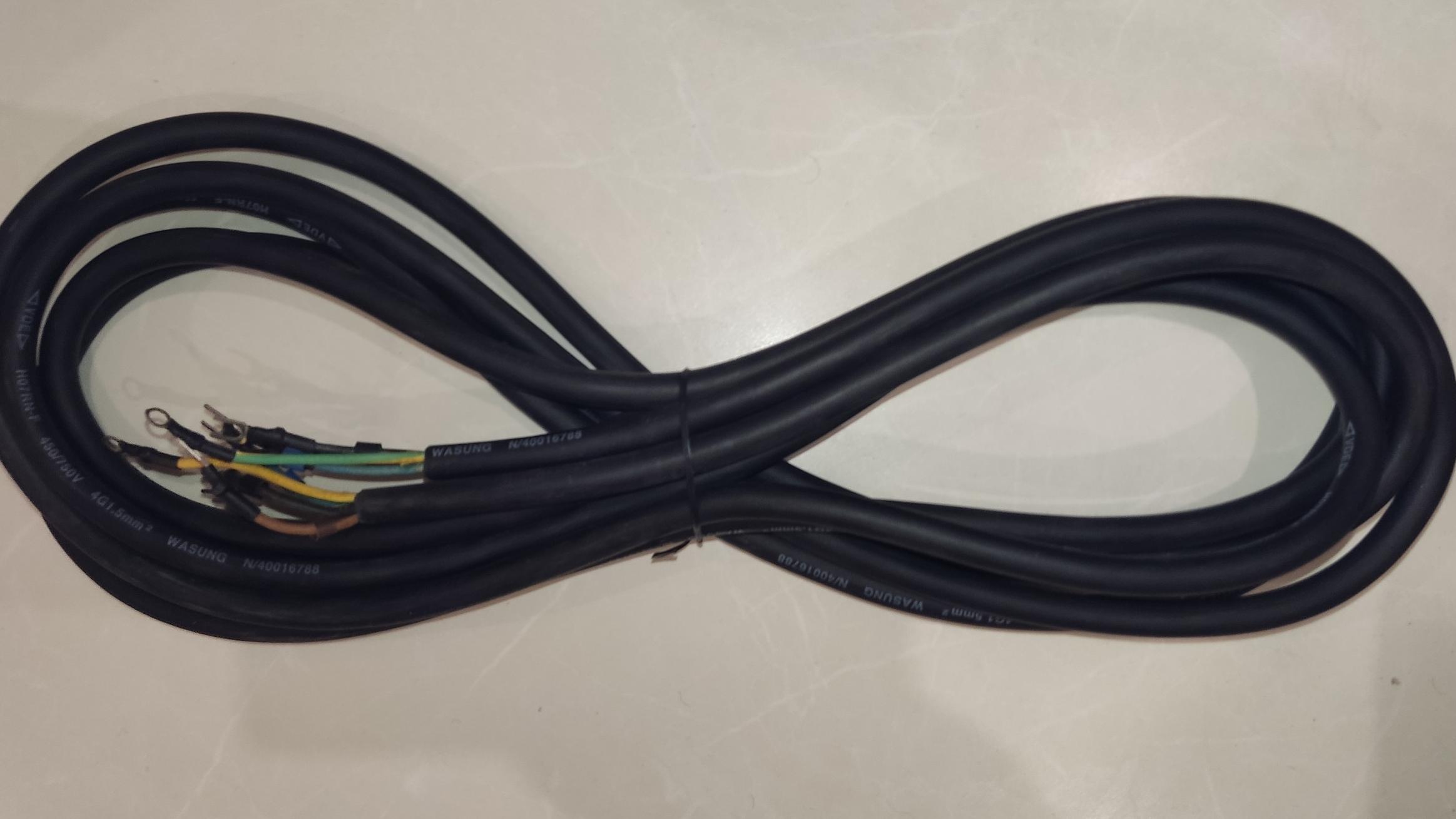 کابل برق اصلی کولر گازی اسپیلیت ال جی 4 × 1/5