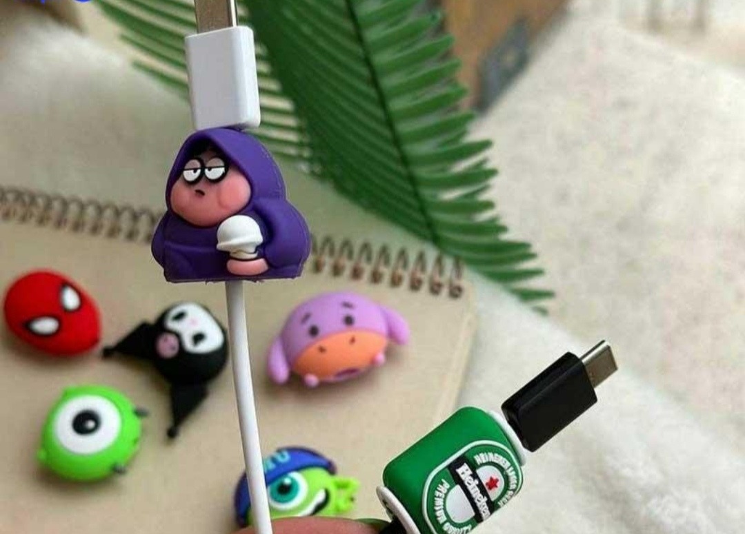 محافظ سر کابل شارژر سیلیکونی