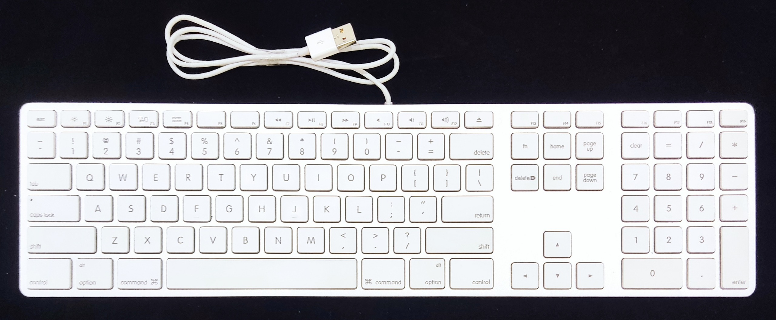 کیبورد اوریجینال اپل A1243 Apple کدK46 توضیحات