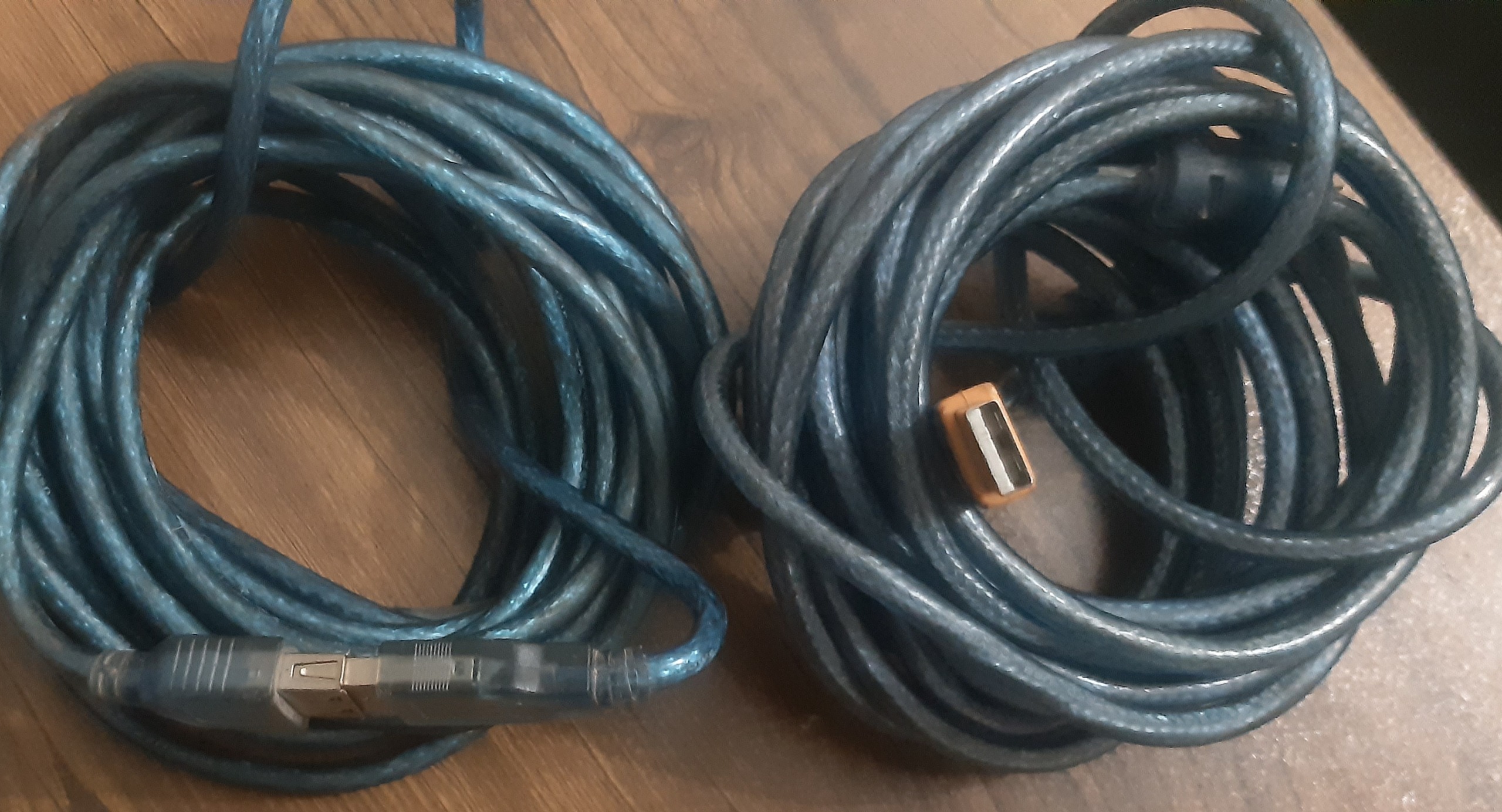 2عدد کابل افزایش طول usb شیلدار