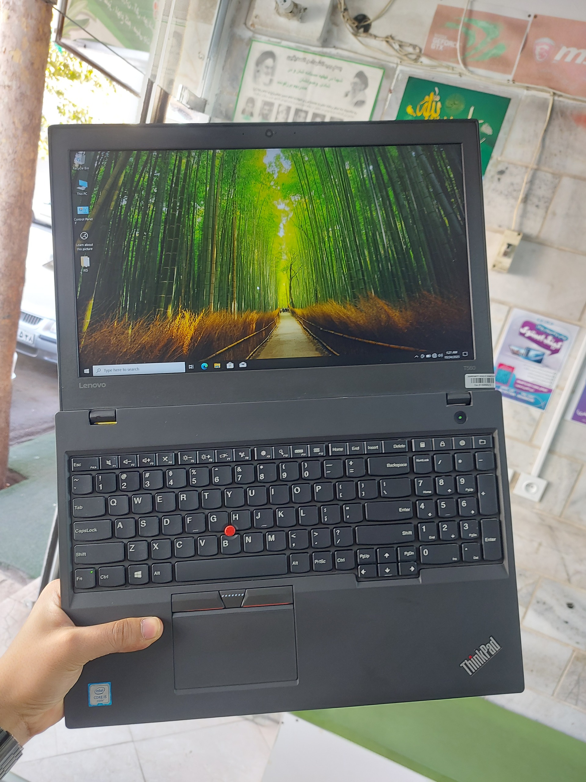 لپ تاپ لنوو Lenovo i5 RAM8 SSD 256 اوپن باکس