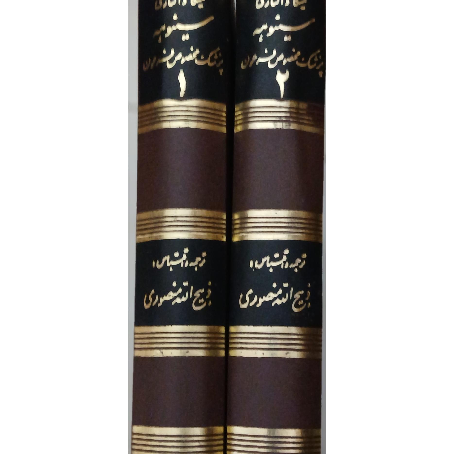 کتاب دو جلدی سینوهه ترجمه ذبیح الله منصوری